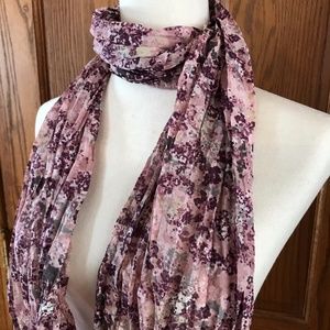 Floral Print Women's Scarf